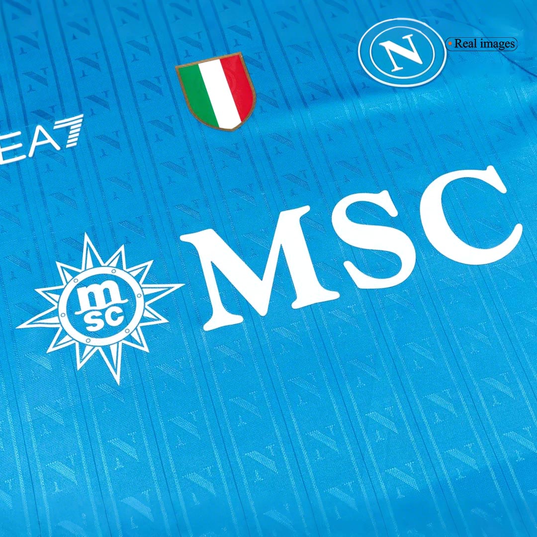 Napoli Hjemme Herrer Matchdrakt 2025/26