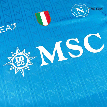Napoli Hjemme Herrer Matchdrakt 2025/26