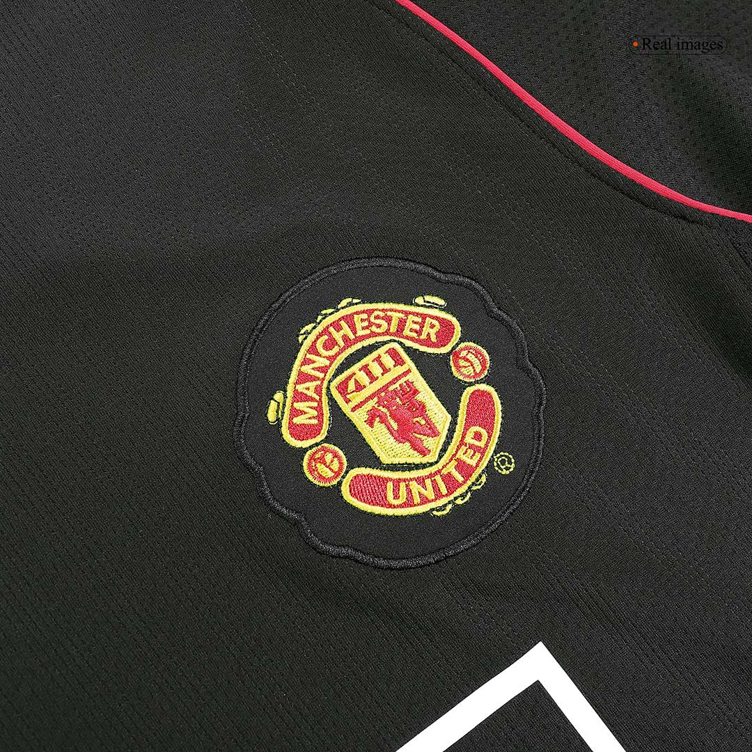 Manchester United 2007/08 Borte Retro drakt Langermet