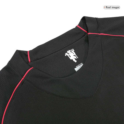 Manchester United 2007/08 Borte Retro drakt Langermet