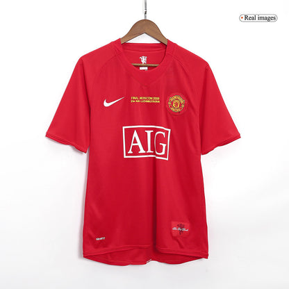 Manchester United 2007/08 Hjemme Retro drakt – UCL-finale