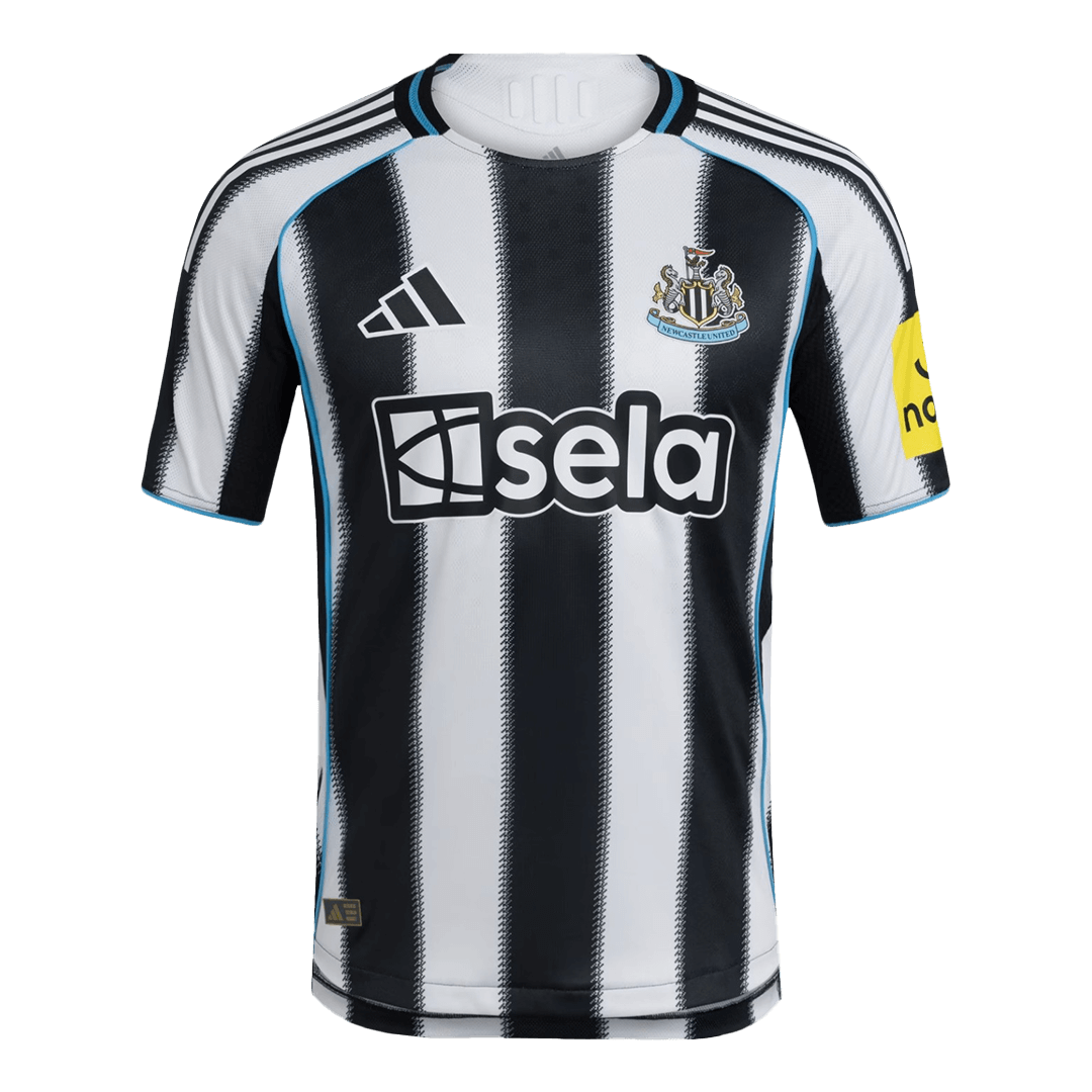 Newcastle United Hjemme Svart og Hvit Herrer Matchdrakt 2025/26