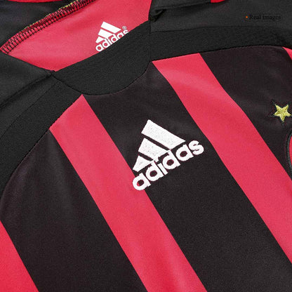 AC Milan 2006/07 Hjemme Retro drakt Langermet
