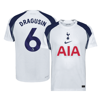 DRAGUSIN #6 Tottenham Hotspur Hjemme Herrer Matchdrakt 2025/26