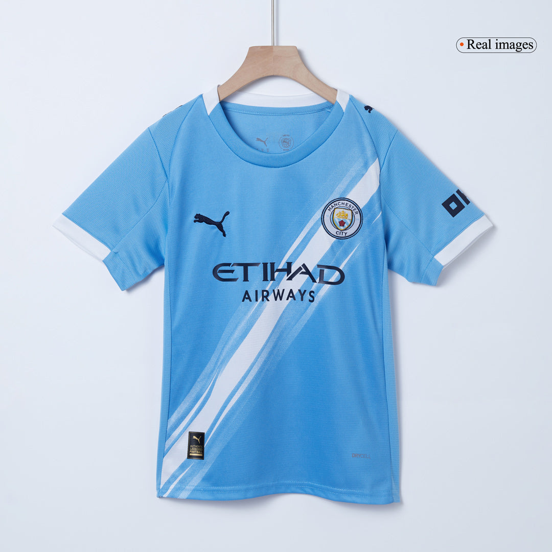 Manchester City Hjemme Barn Drakt + Shorts 2025/26