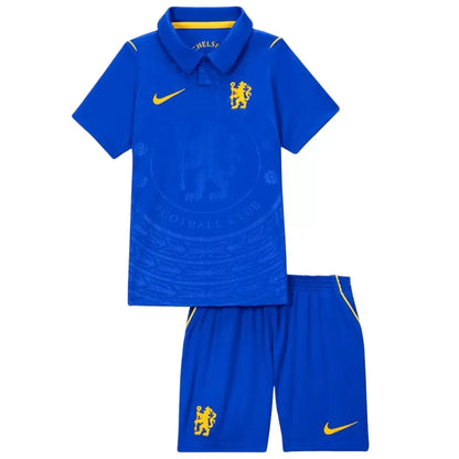 Chelsea Hjemme Barn Drakt + Shorts 2026/27
