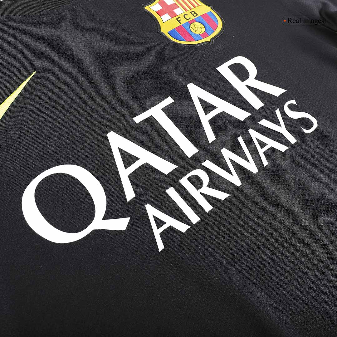 Messi #10 Barcelona 2013/14 Tredje Retro drakt