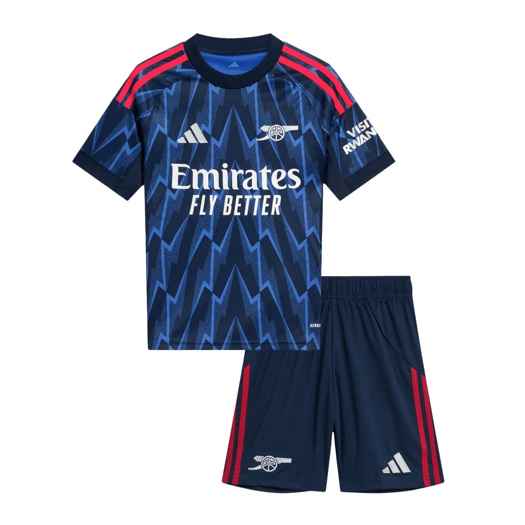 Arsenal Borte Barn Drakt + Shorts 2025/26