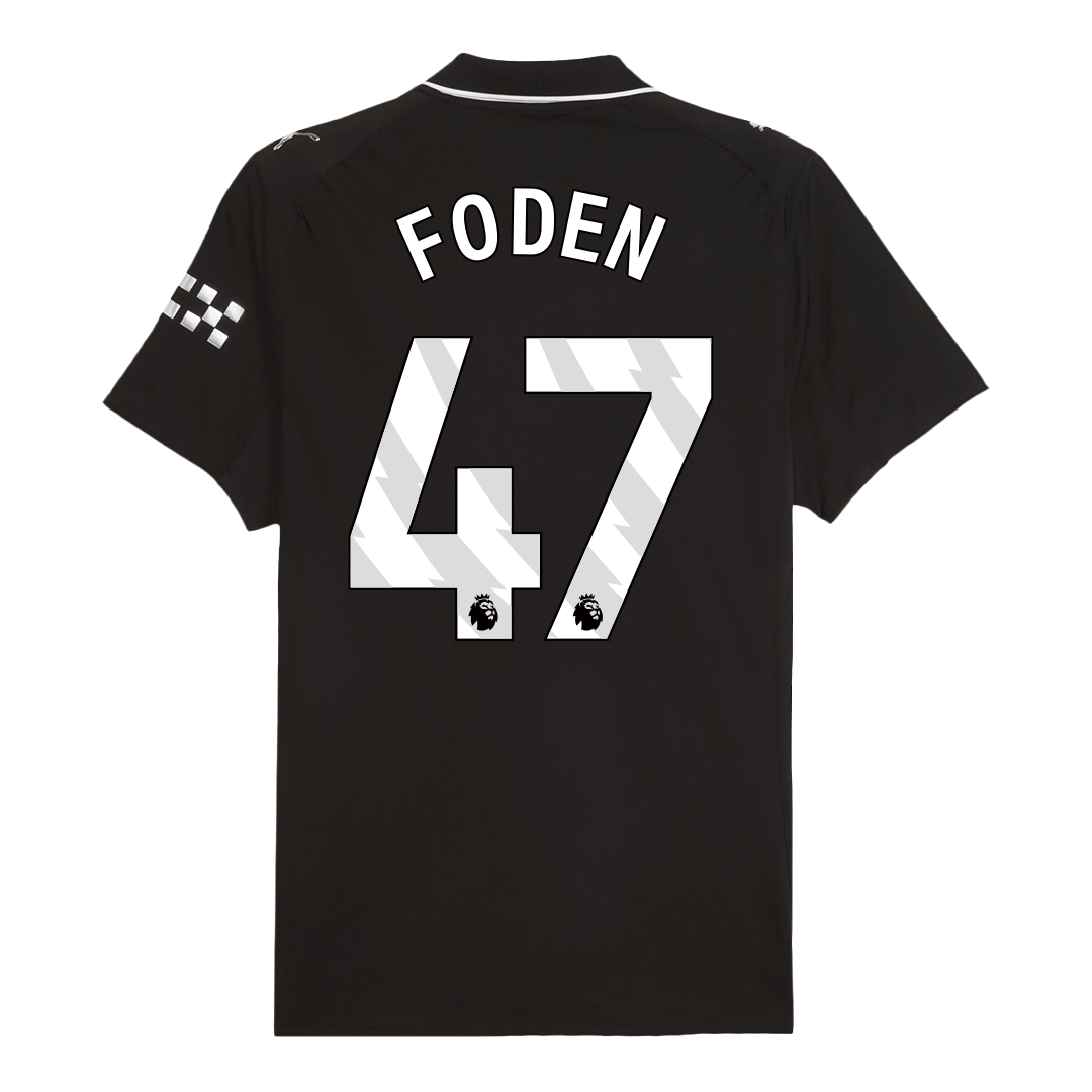 FODEN #47 Manchester City Borte Herrer Matchdrakt 2025/26