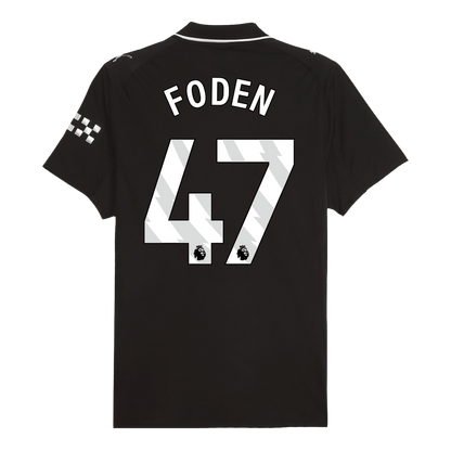 FODEN #47 Manchester City Borte Herrer Matchdrakt 2025/26