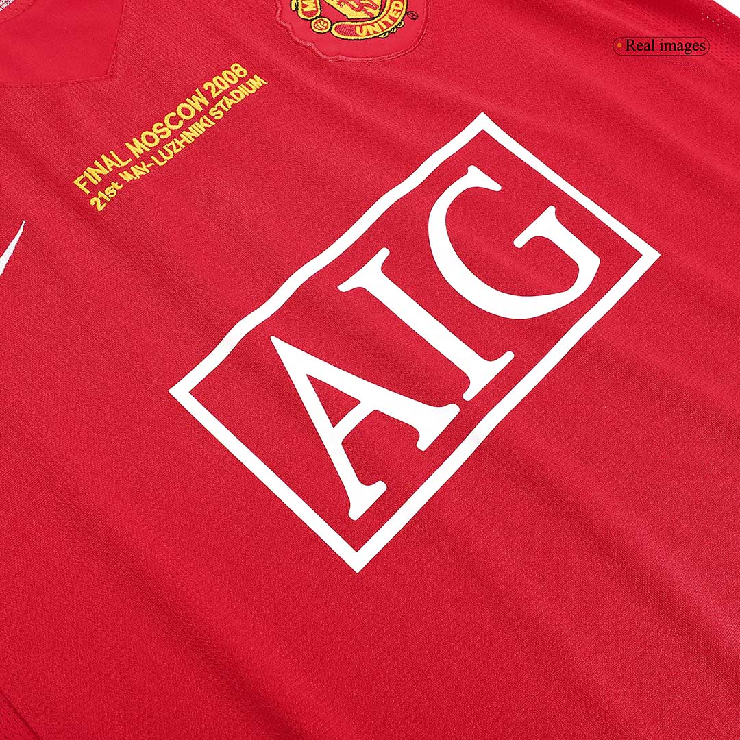 Manchester United 2007/08 Hjemme Retro drakt – UCL-finale