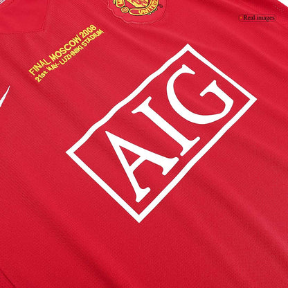 Manchester United 2007/08 Hjemme Retro drakt – UCL-finale