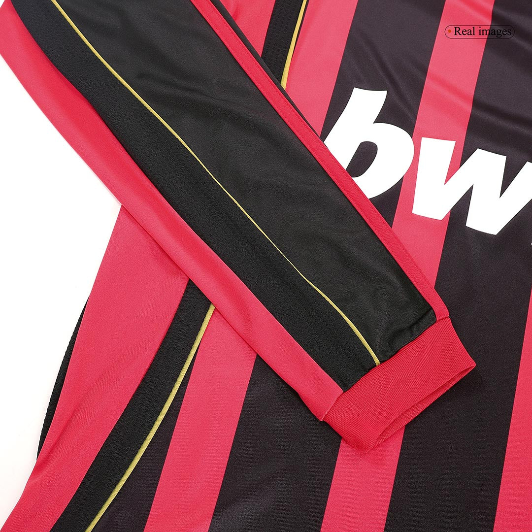 AC Milan 2006/07 Hjemme Retro drakt Langermet