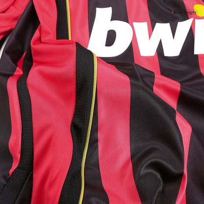 AC Milan 2006/07 Hjemme Retro drakt Langermet