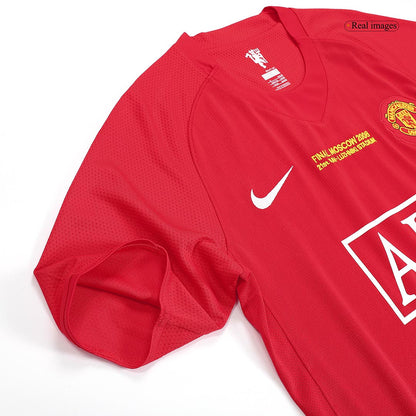 Manchester United 2007/08 Hjemme Retro drakt – UCL-finale