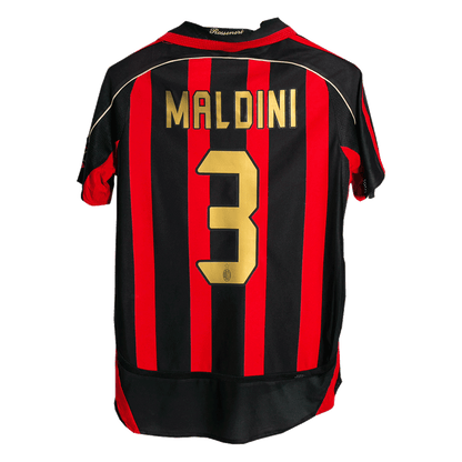 MALDINI #3 AC Milan 2006/07 Hjemme Retro drakt