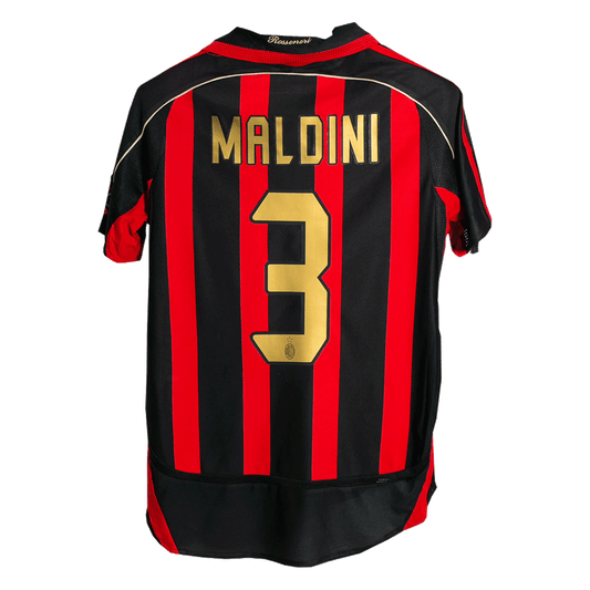 MALDINI #3 AC Milan 2006/07 Hjemme Retro drakt