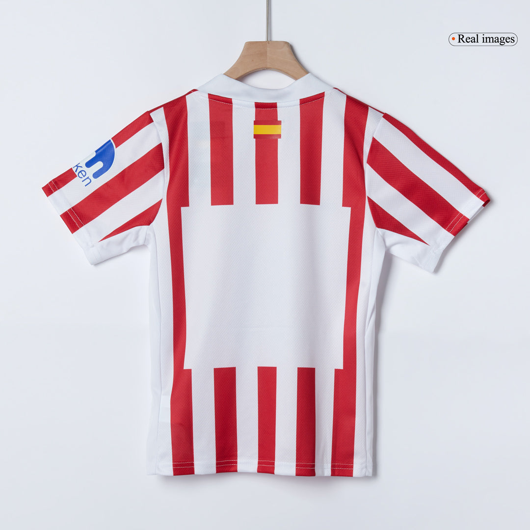 Atletico Madrid Hjemme Barn Drakt + Shorts 2025/26