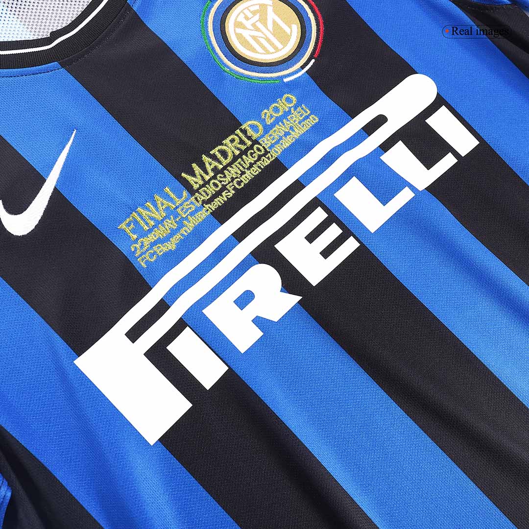 Inter Milan 2009/10 Hjemme Retro drakt – UCL-finale
