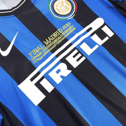 Inter Milan 2009/10 Hjemme Retro drakt – UCL-finale