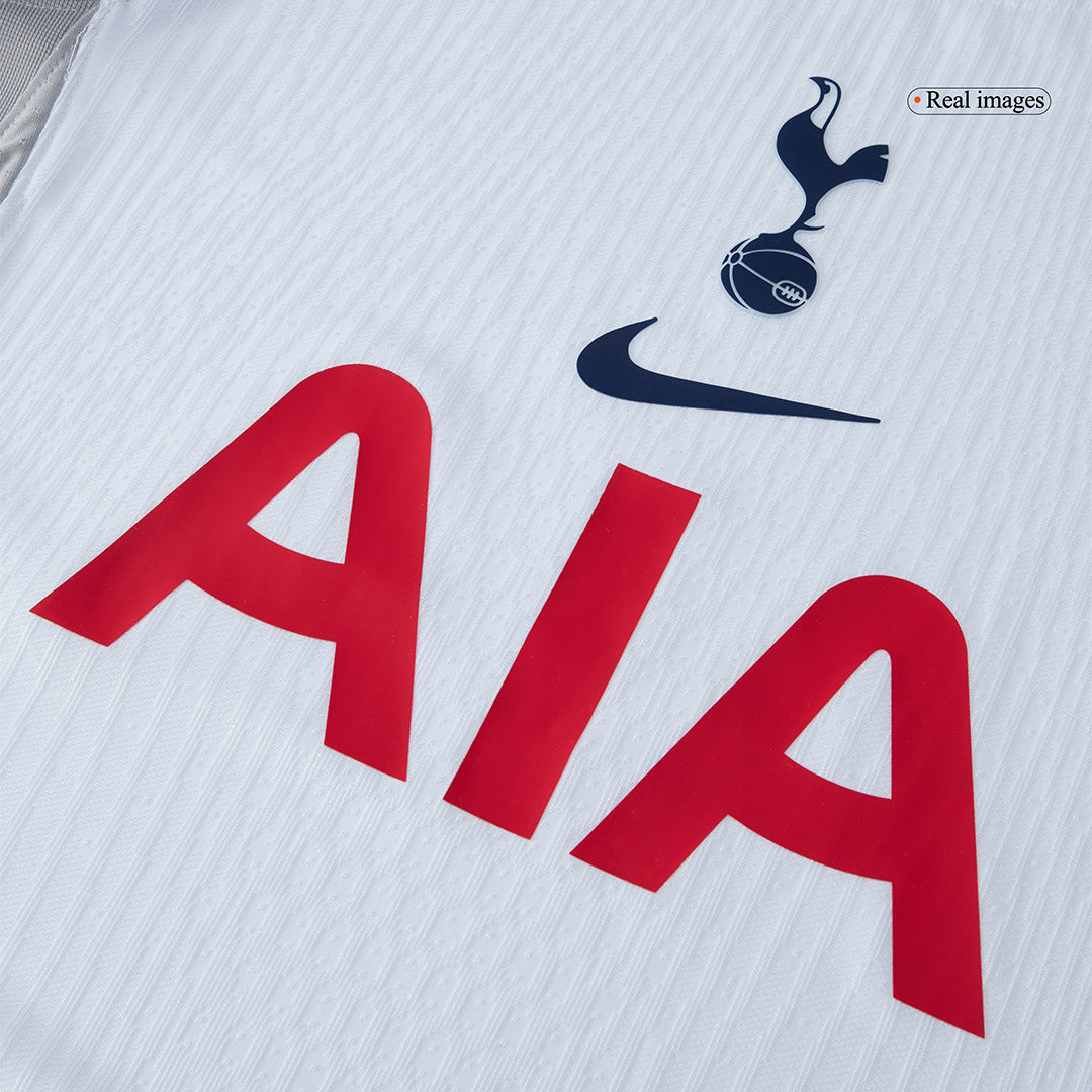 SON #7 Tottenham Hotspur Hjemme Hvit Herrer Matchdrakt 2025/26