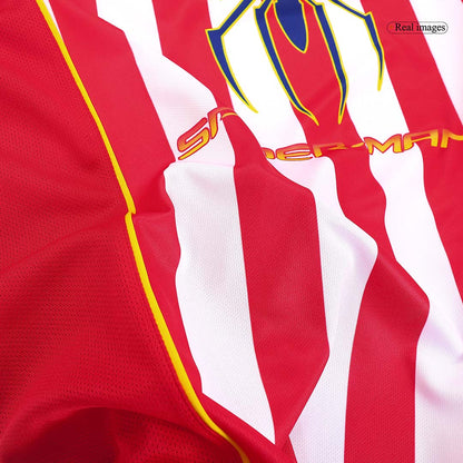 Torres #9 Atletico Madrid 2004/05 Hjemme Retro drakt