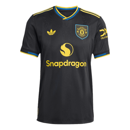 B.FERNANDES #8 Manchester United Tredje Herrer Matchdrakt 2025/26