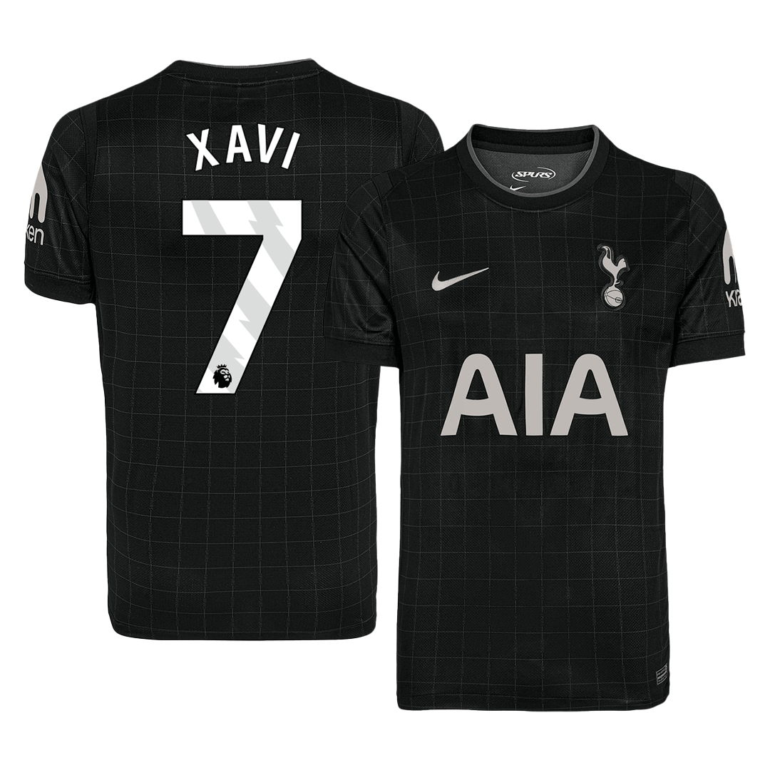 XAVI #7 Tottenham Hotspur Borte Herrer Fan-drakt 2025/26
