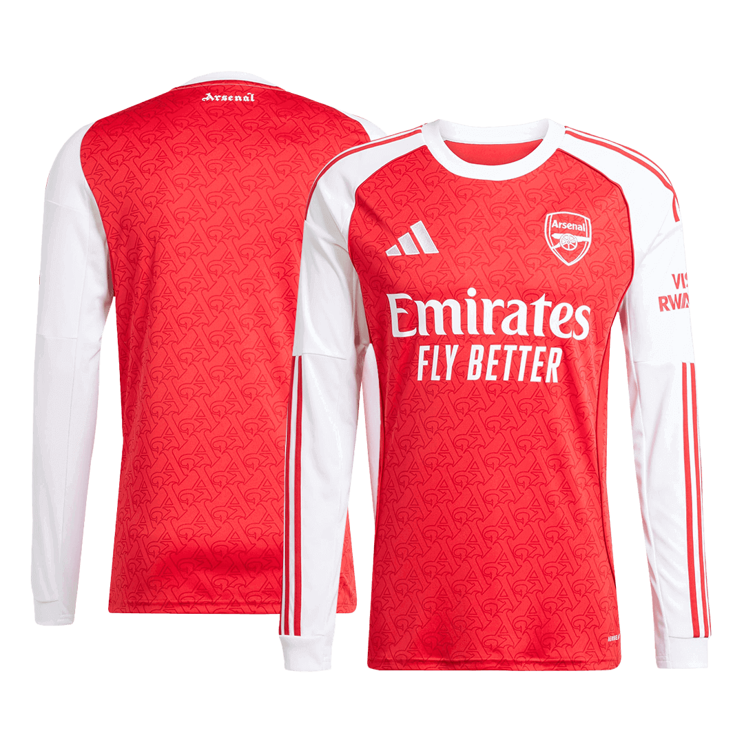 Arsenal Hjemme Herrer Fan-drakt 2025/26 Langermet