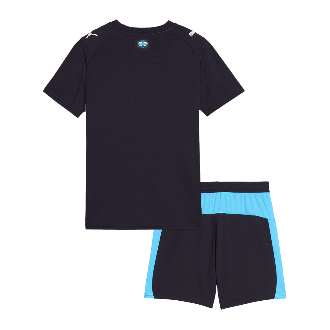 Marseille Borte Barn Drakt + Shorts 2025/26