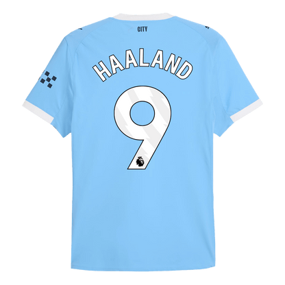 HAALAND #9 Manchester City Hjemme Herrer Matchdrakt 2025/26