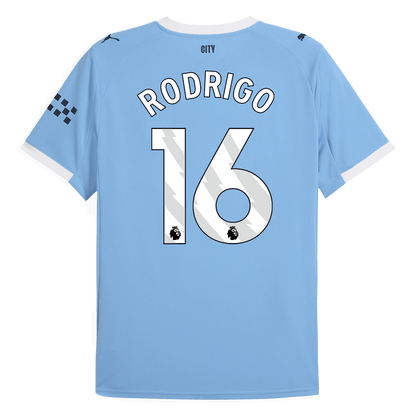 RODRIGO #16 Manchester City Hjemme Herrer Fan-drakt 2025/26