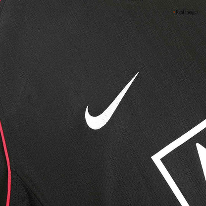 Manchester United 2007/08 Borte Retro drakt Langermet