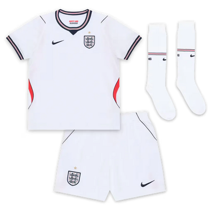 England Hjemme draktsett til Barn 2026 – Trøye + Shorts + Strømper