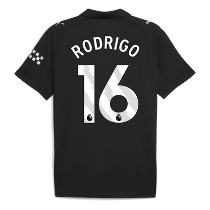 RODRIGO #16 Manchester City Borte Herrer Fan-drakt 2025/26