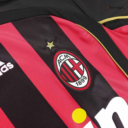 AC Milan 2006/07 Hjemme Retro drakt Langermet
