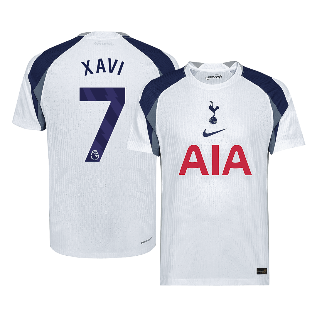 XAVI #7 Tottenham Hotspur Hjemme Herrer Matchdrakt 2025/26