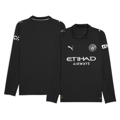 Manchester City Borte Herrer Fan-drakt Langermet 2025/26