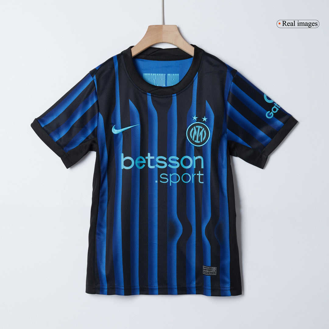 Inter Milan Hjemme Barn Drakt + Shorts 2025/26