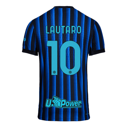 LAUTARO #10 Inter Milan Hjemme Herrer Matchdrakt 2025/26