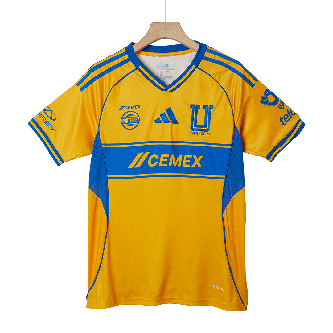 Tigres UANL Hjemme Herrer Fan-drakt 2025/26