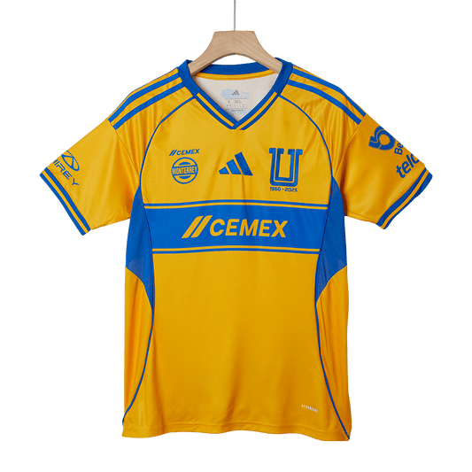 Tigres UANL Hjemme Herrer Fan-drakt 2025/26