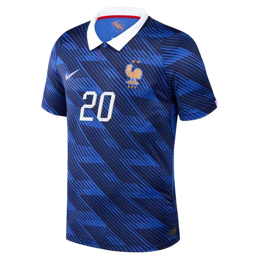 Frankrike Hjemme Herrer Fan-drakt Doue #20 – VM 2026