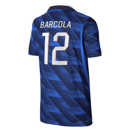 Frankrike Hjemme Herrer Matchdrakt BARCOLA #12 – VM 2026