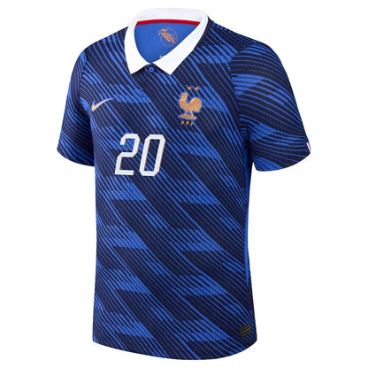 Frankrike Hjemme Herrer Matchdrakt Doue #20 – VM 2026
