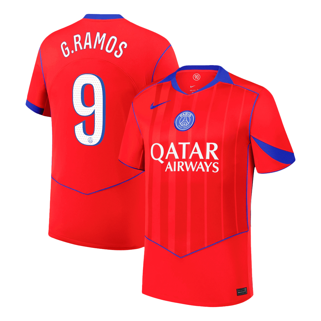 G.RAMOS #9 PSG Tredje Herrer Fan-drakt 2025/26