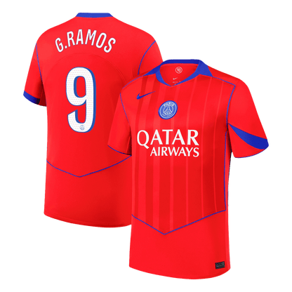 G.RAMOS #9 PSG Tredje Herrer Fan-drakt 2025/26