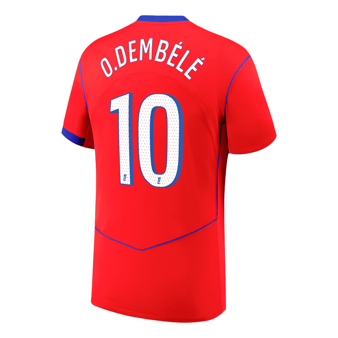 O.DEMBÉLÉ #10 PSG Tredje Herrer Fan-drakt 2025/26