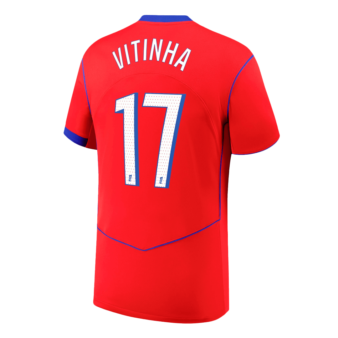 VITINHA #17 PSG Tredje Herrer Fan-drakt 2025/26