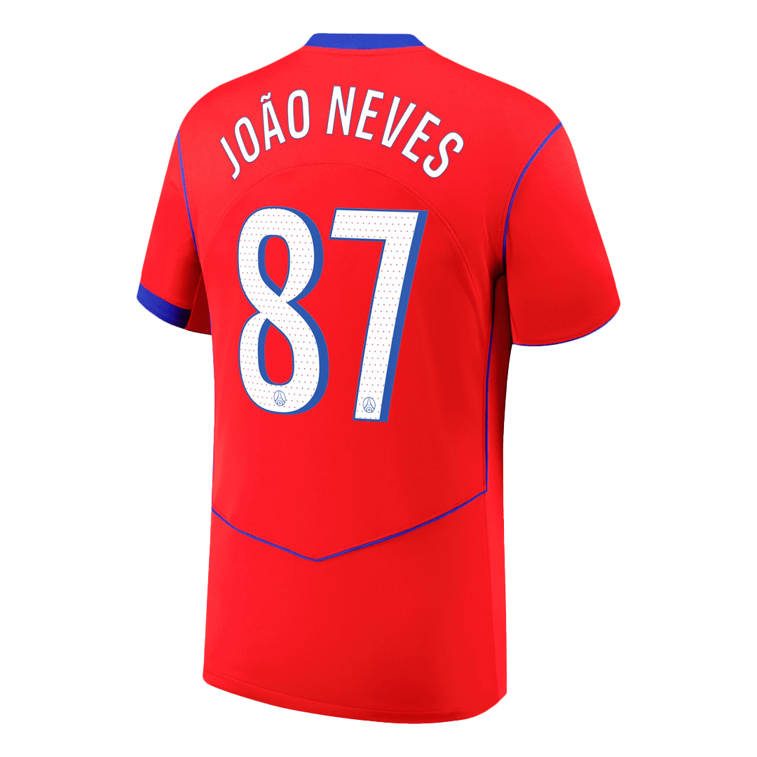 JOÃO NEVES #87 PSG Tredje Herrer Fan-drakt 2025/26
